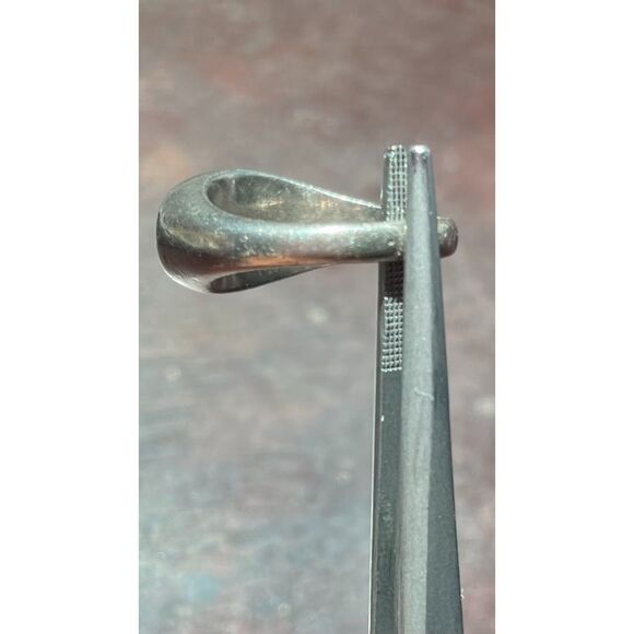 VTG. Rare Sorority Ring Kappa Alpha Theta Sterling Ring Signet Ring Sz.3.75 .925 - Picture 8 of 8